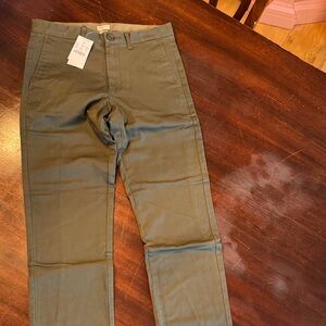 flannel lined crew cut size 10 pants